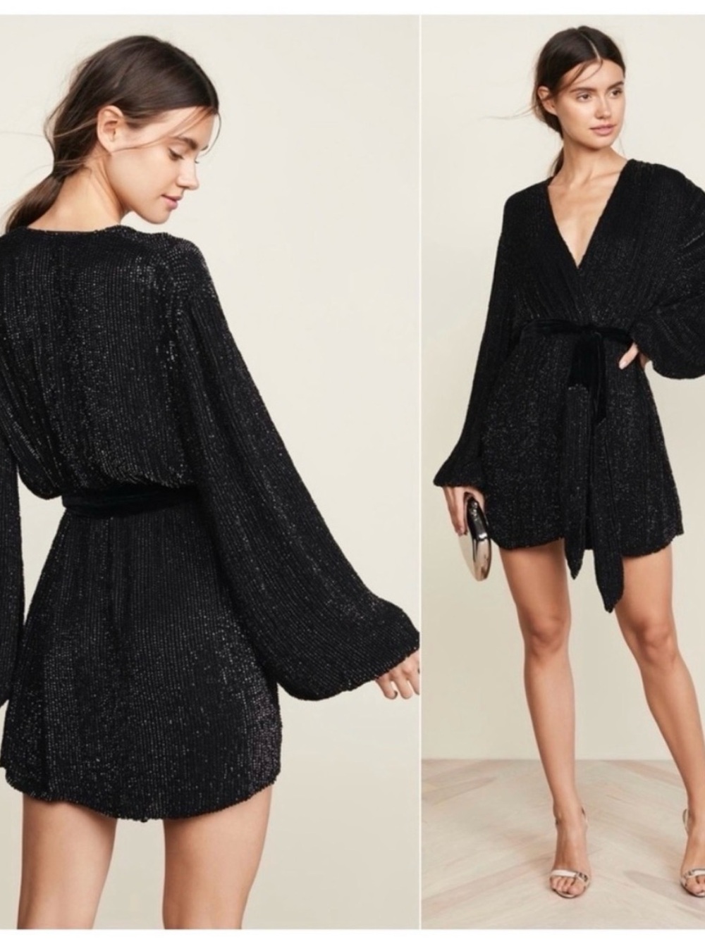Retrofête Gabrielle Sequin Robe - Picture 6 of 6